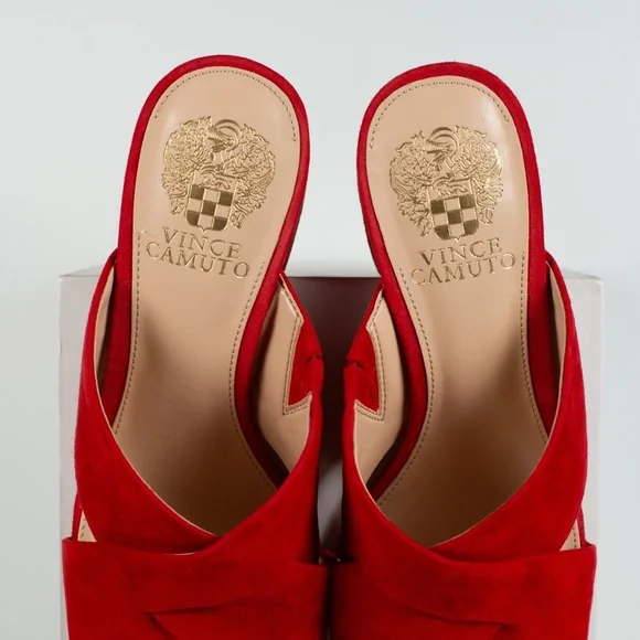 Vince Camuto Stania Suede Sandals - Picture 4 of 16